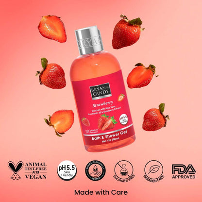 BRYAN & CANDY Strawberry Shower Gel