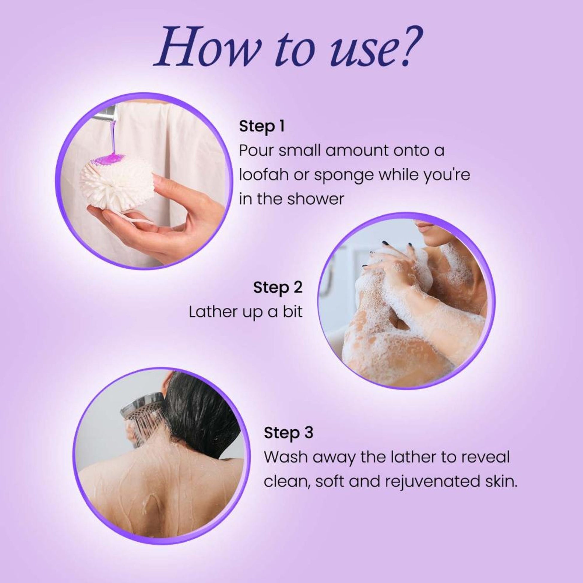 BRYAN & CANDY Lavender& Vanilla Cream Bath & Shower Gel