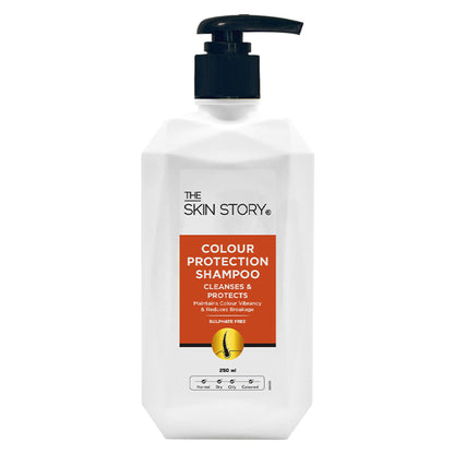 The Skin Story Colour Protection Shampoo For Vibrant Soft Shiny Hair Reduces Breakage Sulphate Free