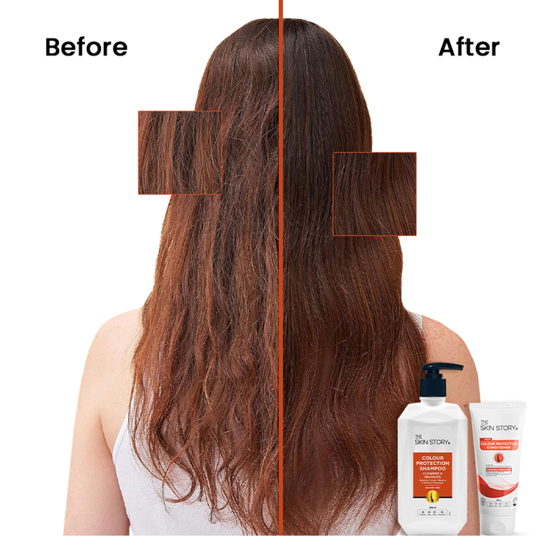 The Skin Story Colour Protection Shampoo For Vibrant Soft Shiny Hair Reduces Breakage Sulphate Free
