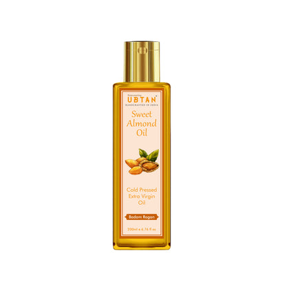 Rejuvenating UBTAN Cold Pressed Extra Virgin Sweet Almond Oil