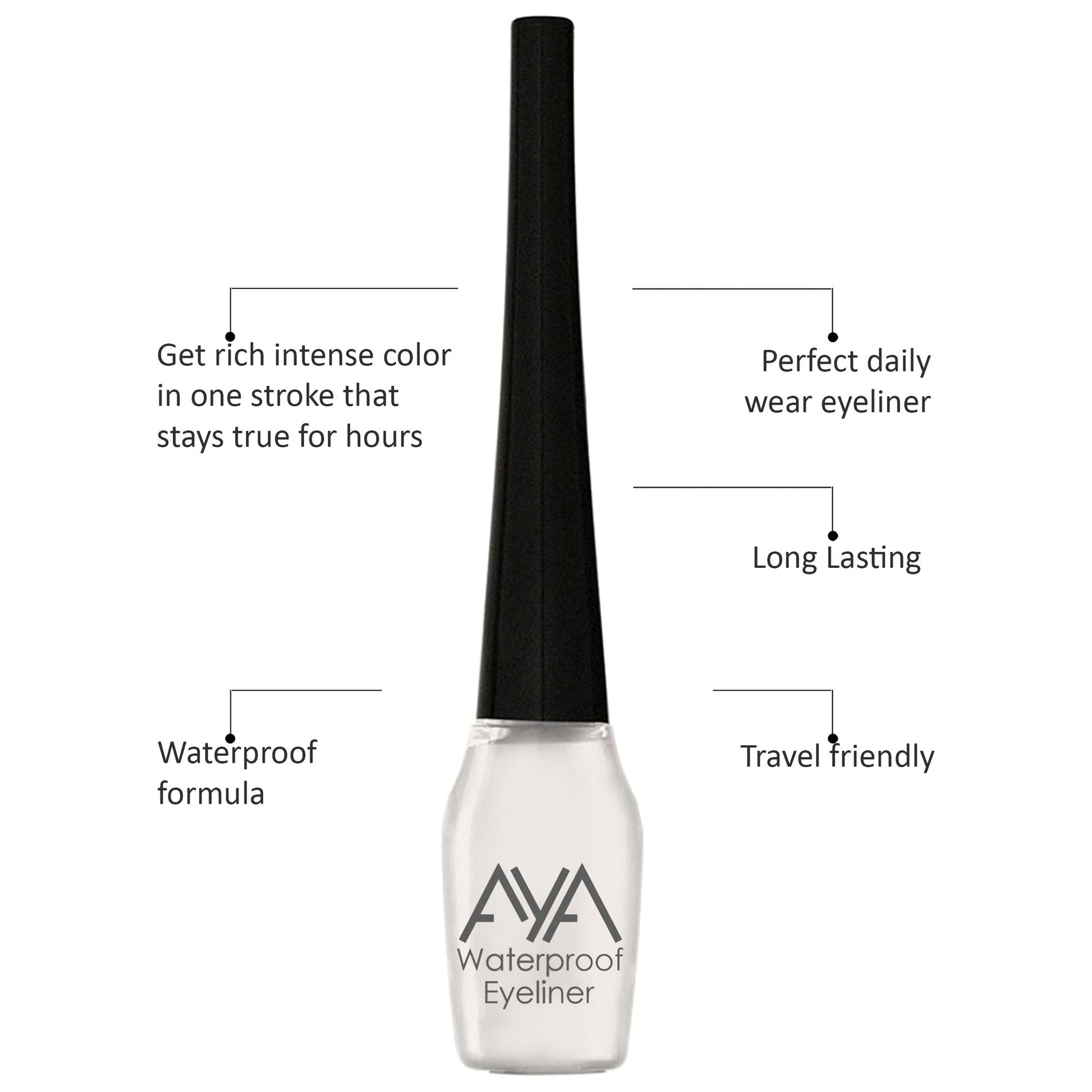 AYA Waterproof Eyeliner - White