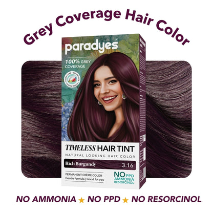 Paradyes Timeless Permanent Creme Hair Colour - 3.16 Rich Burgundy