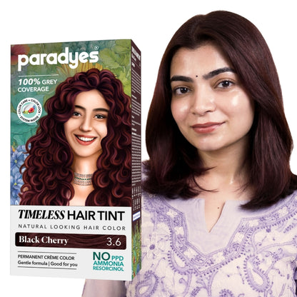 Paradyes Timeless Permanent Creme Hair Colour - 3.6 Black Cherry