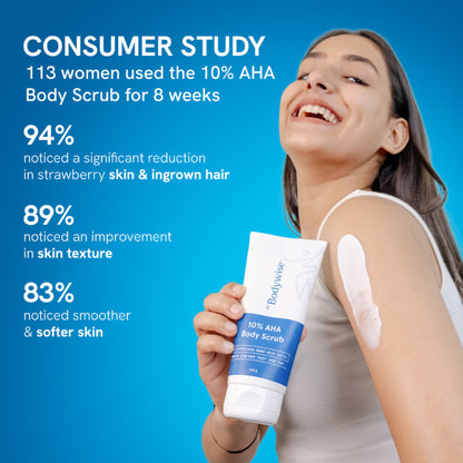 Be Bodywise 10% AHA Lactic Acid Body Scrub