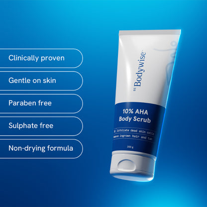 Be Bodywise 10% AHA Lactic Acid Body Scrub