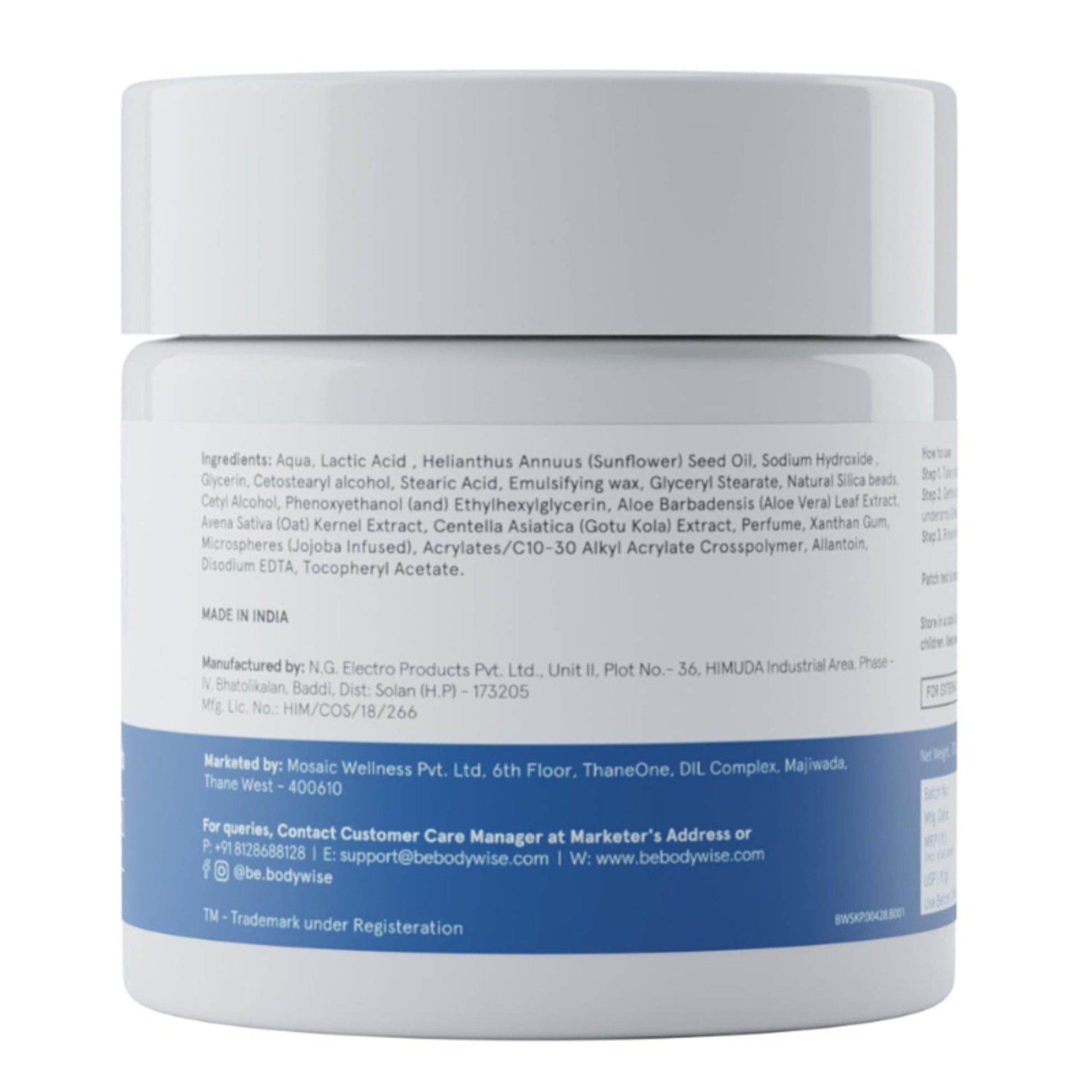 Be Bodywise 10% AHA Lactic Acid Body Scrub