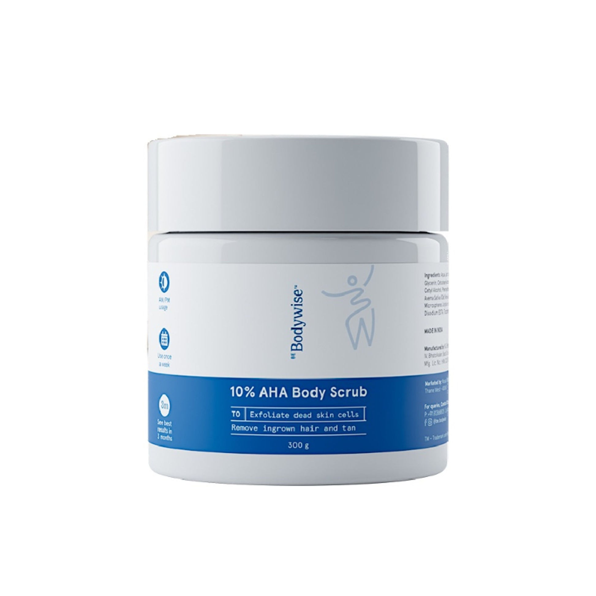 Be Bodywise 10% AHA Lactic Acid Body Scrub