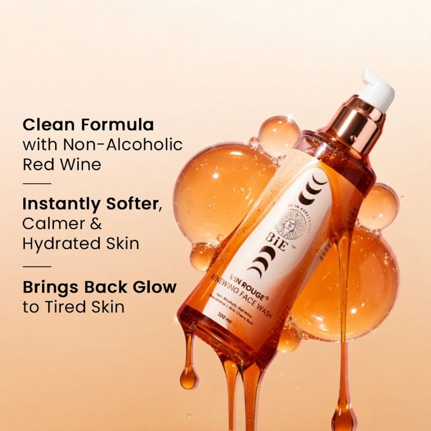 BiE Vin Rouge- Renewing Face Wash
