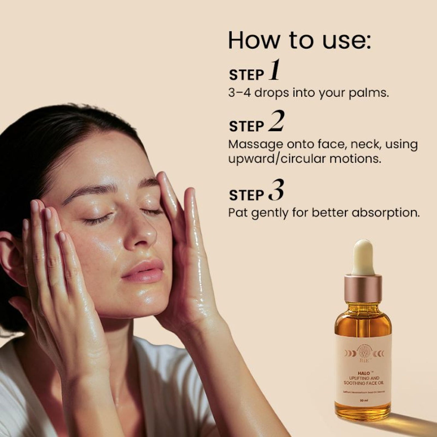 BiE Halo- Uplifting & Soothing Face Oil