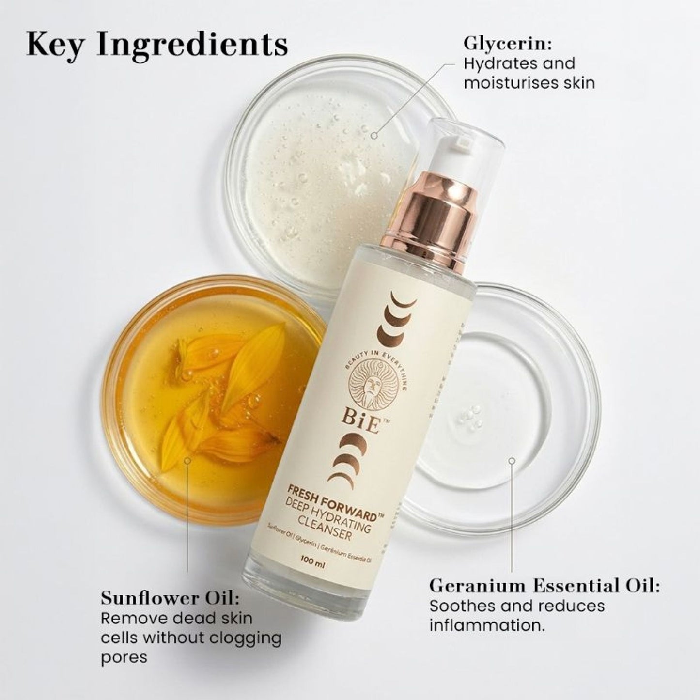BiE Fresh Forward- Deep Hydrating Cleanser