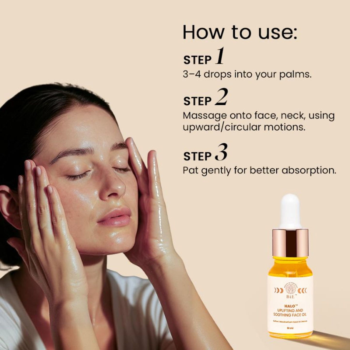 BiE Halo- Uplifting & Soothing Face Oil