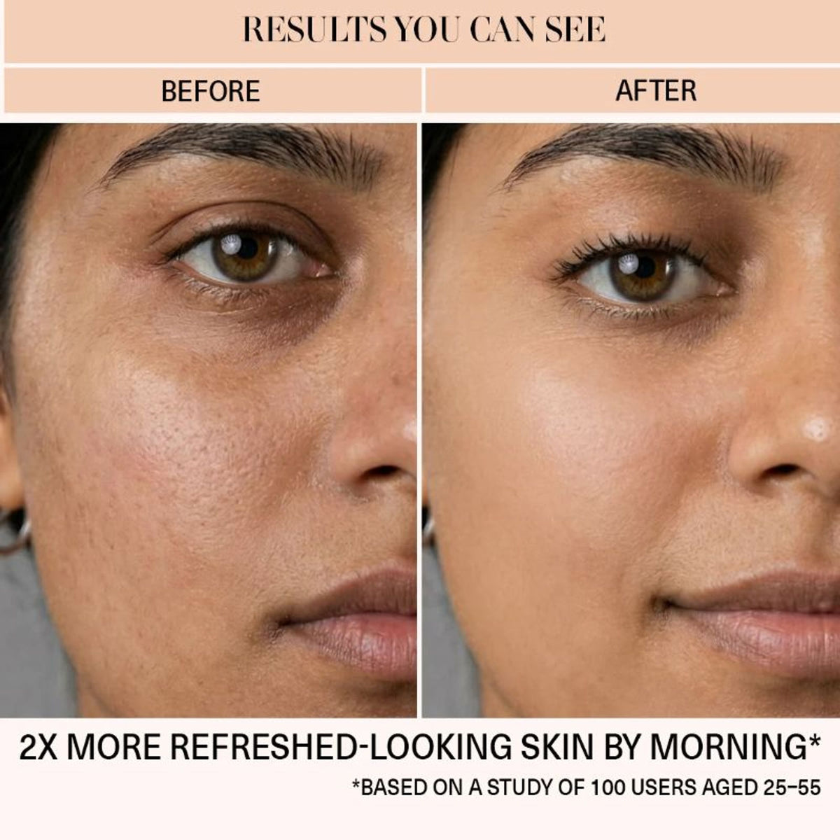 BiE DND overnight sleeping face mask with ceramides and bakuchiol, hydrating, plumping, and repairing skin barrier.