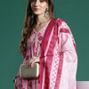 Dhiyona IE Ethnic Motifs Printed Empire Mirror Work Pure Cotton Kurta Set