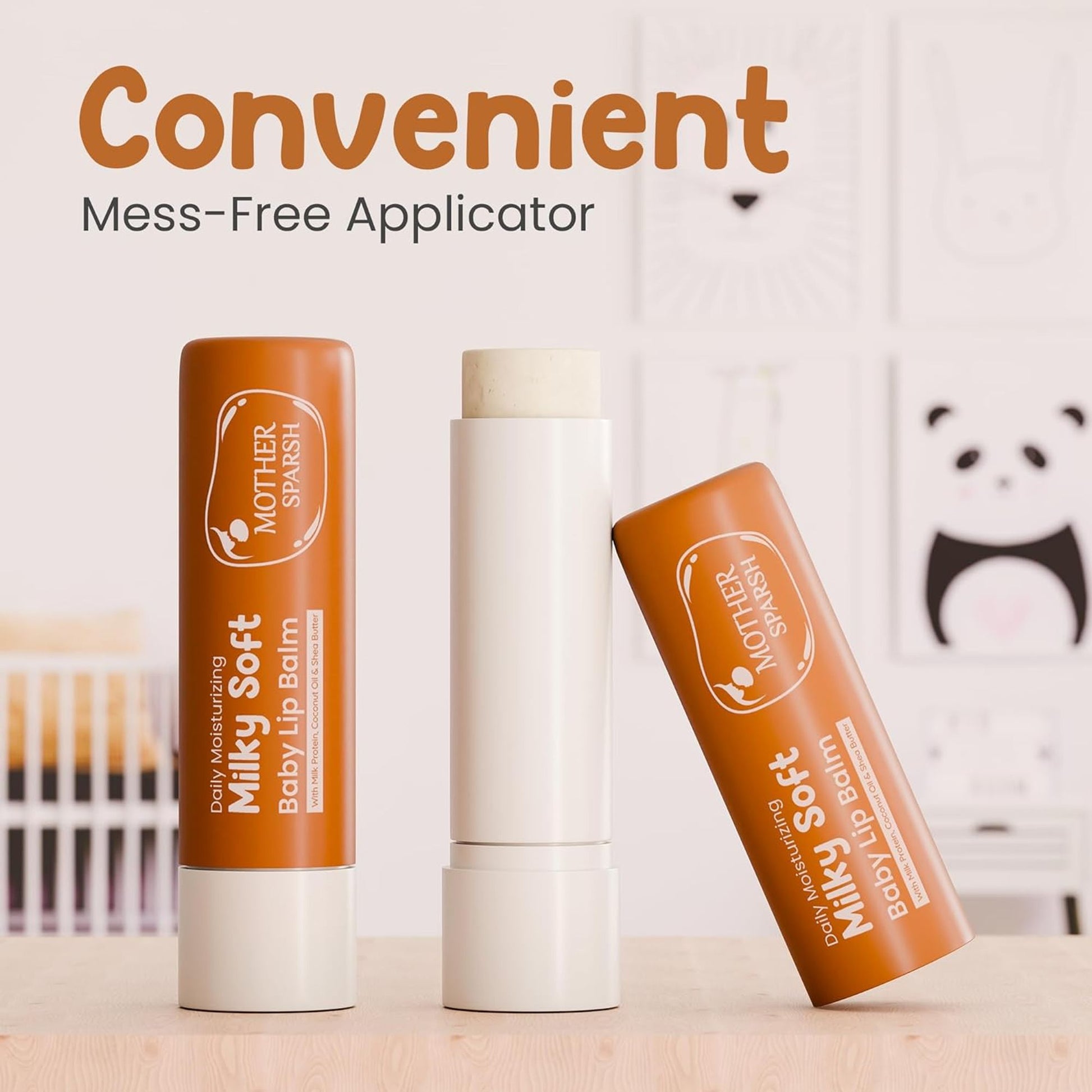 Mother Sparsh Milky Soft Baby Lip Balm