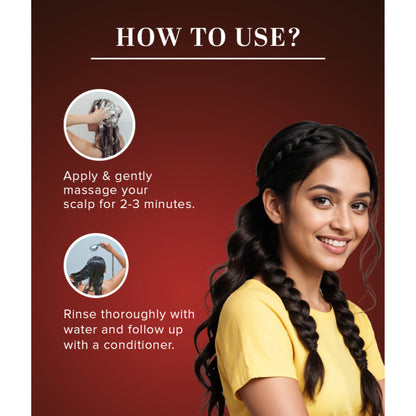 Khadi Natural Hibiscus & Aloevera Shampoo Hydrates & Cleanses Hair - Powered Botanics