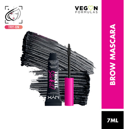 NYX Professional Makeup Thick It Stick It Brow Mascara - Brunette - Black