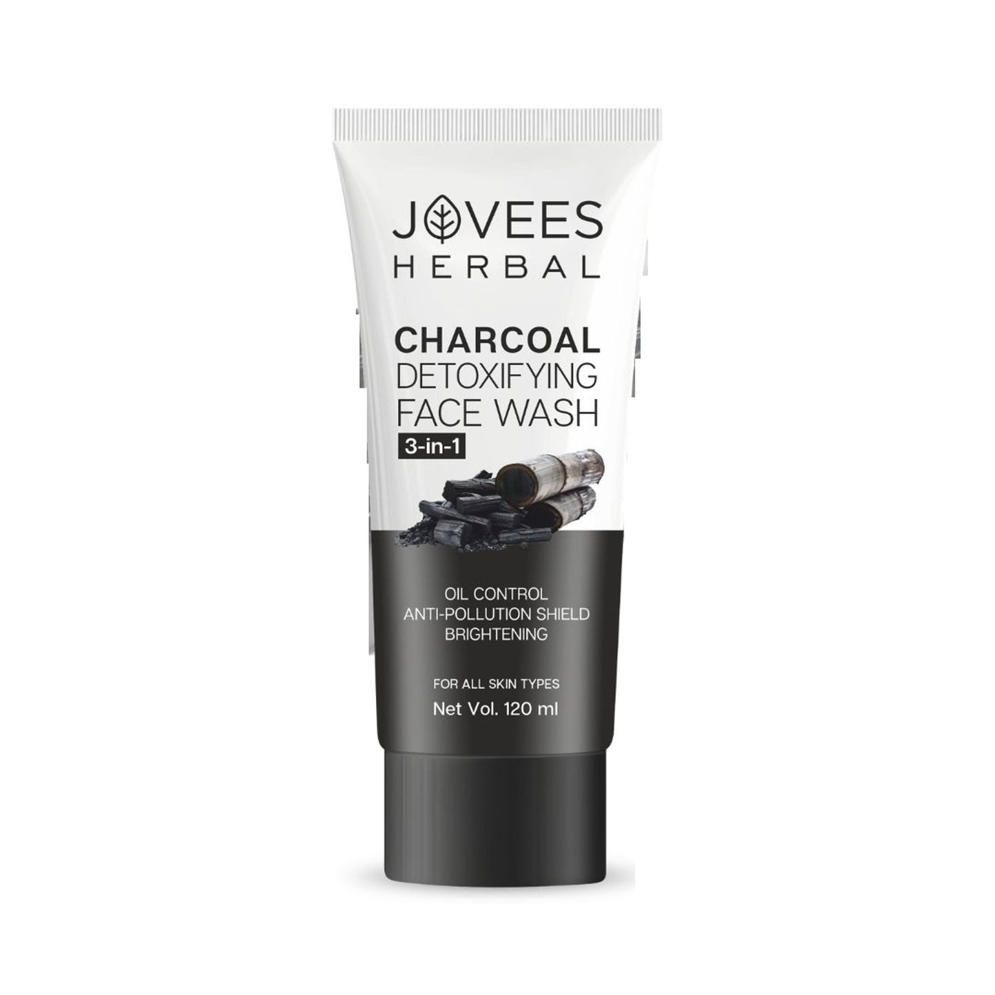 Jovees Activated Charcoal Detoxifying Face Wash Smooth & Supple Skin