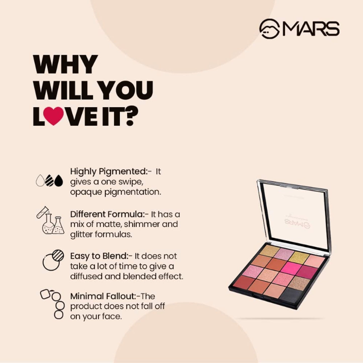MARS Mesmereyes Eyeshadow Palette - 2
