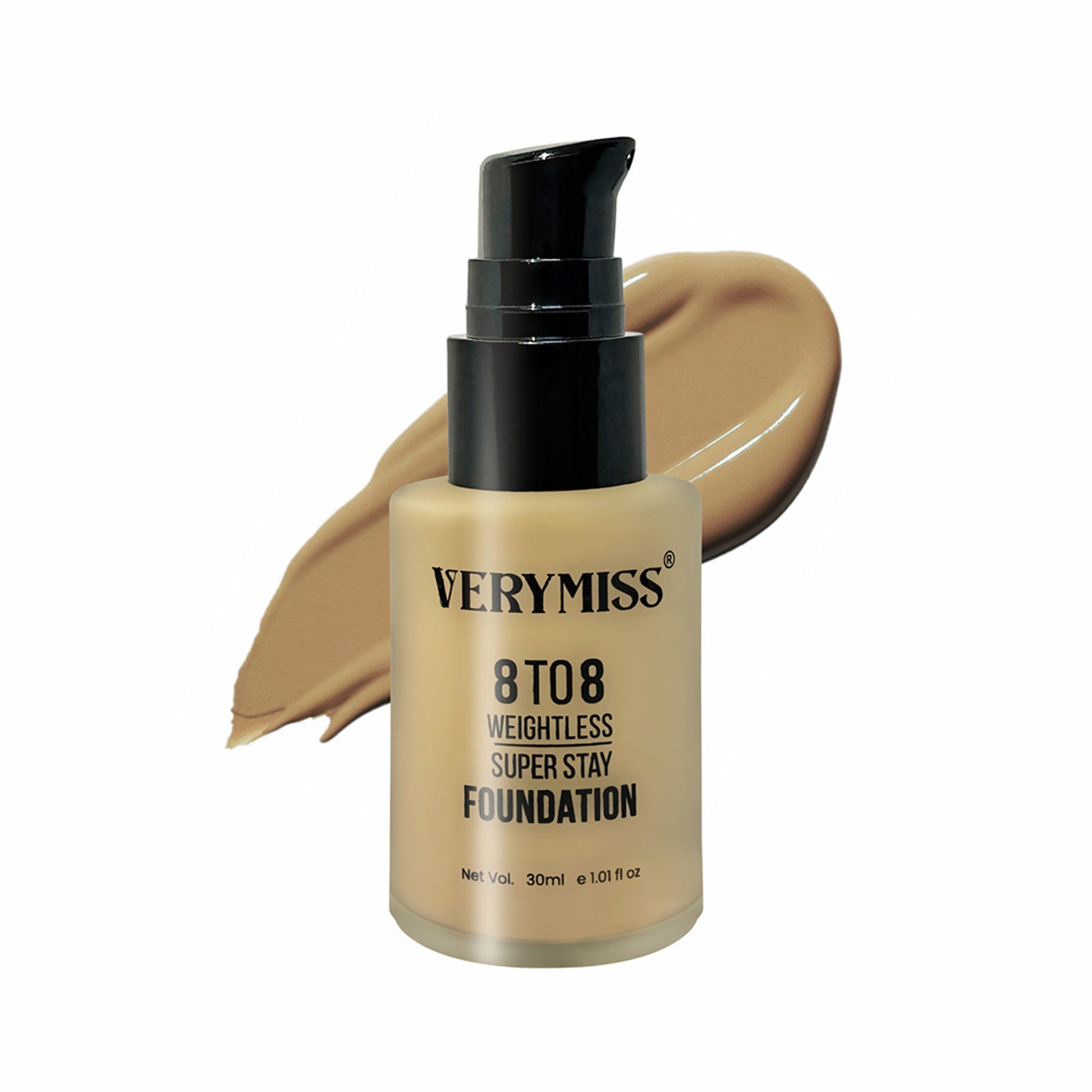 VERYMISS 8 To 8 Weightless Super Stay Foundation - 114 Beige