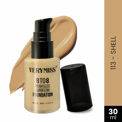 VERYMISS 8 To 8 Weightless Super Stay Foundation - 113 Shell