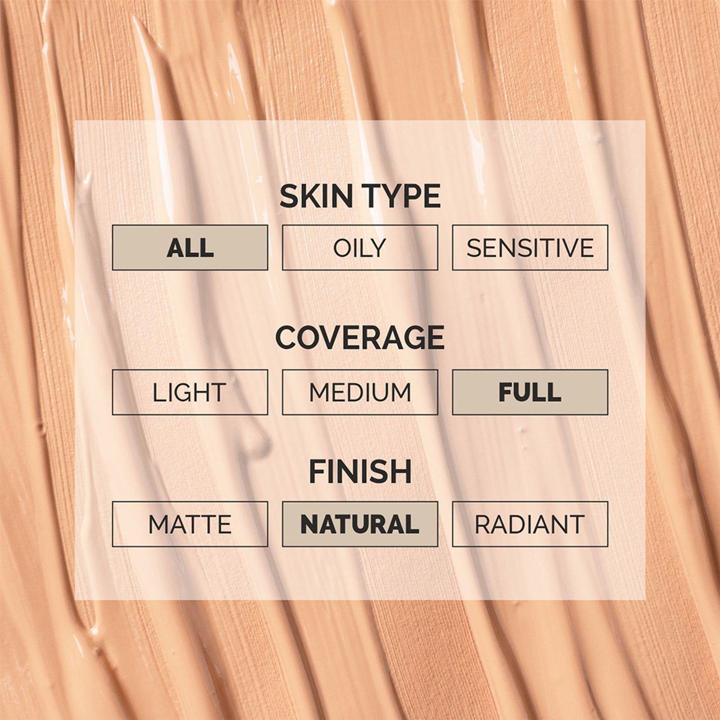VERYMISS 8 To 8 Weightless Super Stay Foundation - 112 Natural