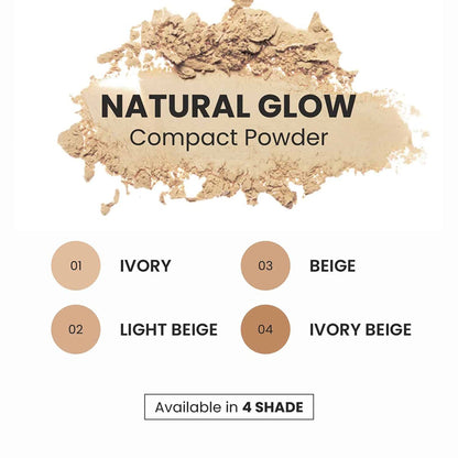 VERYMISS Natural Glow Compact Powder - 03 Beige
