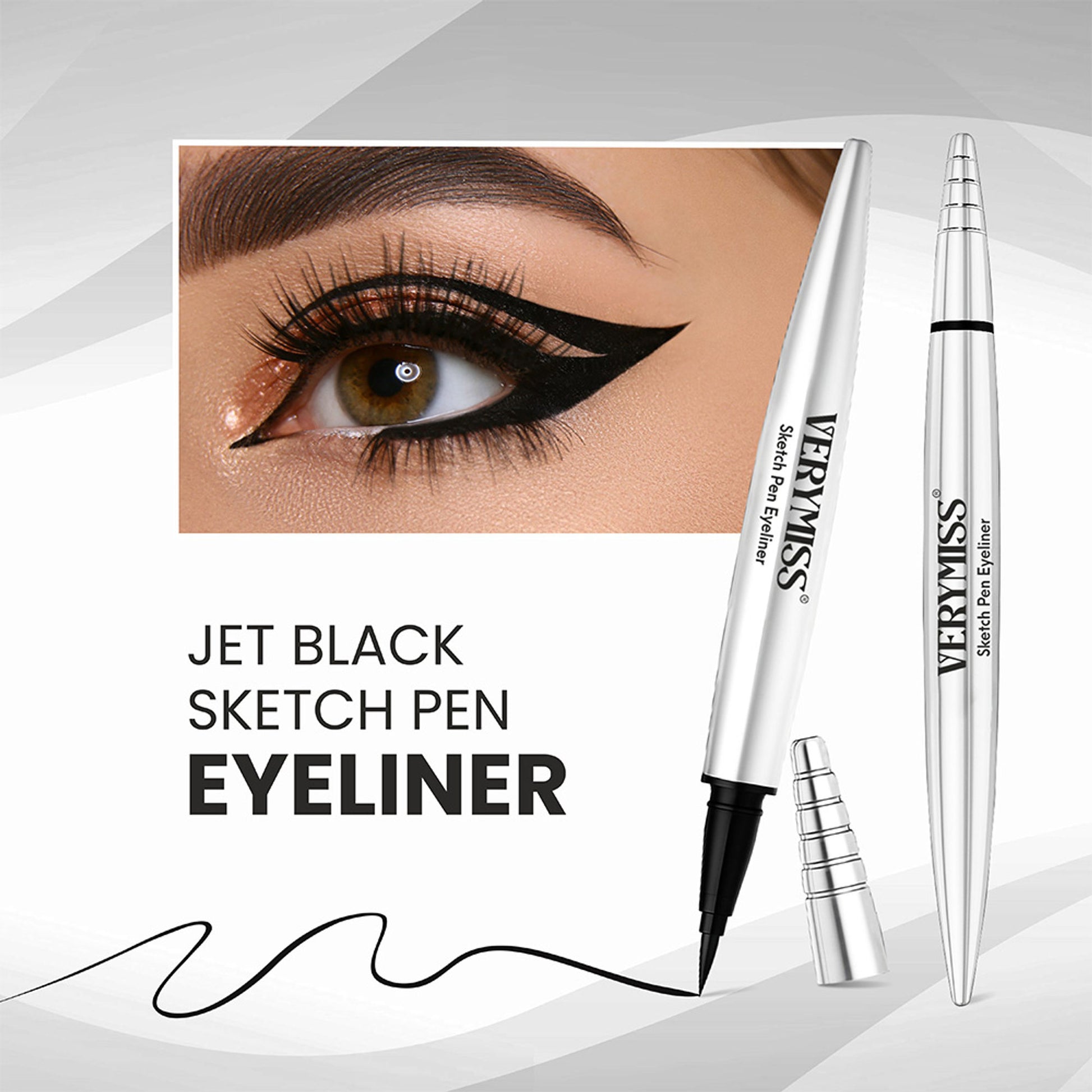 VERYMISS Jet Black Sketch Pen Eyeliner