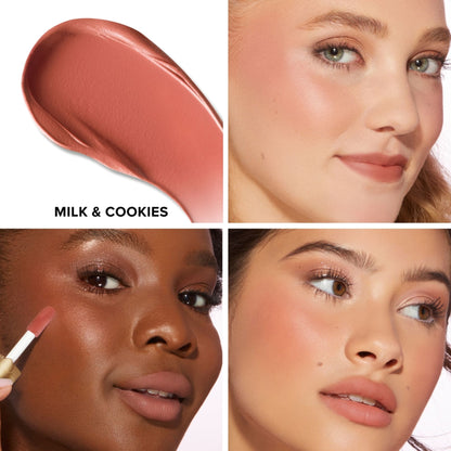 Too Faced Cloud Crushed Whipped Peach Lip & Cheek Color - Milk N Cookies