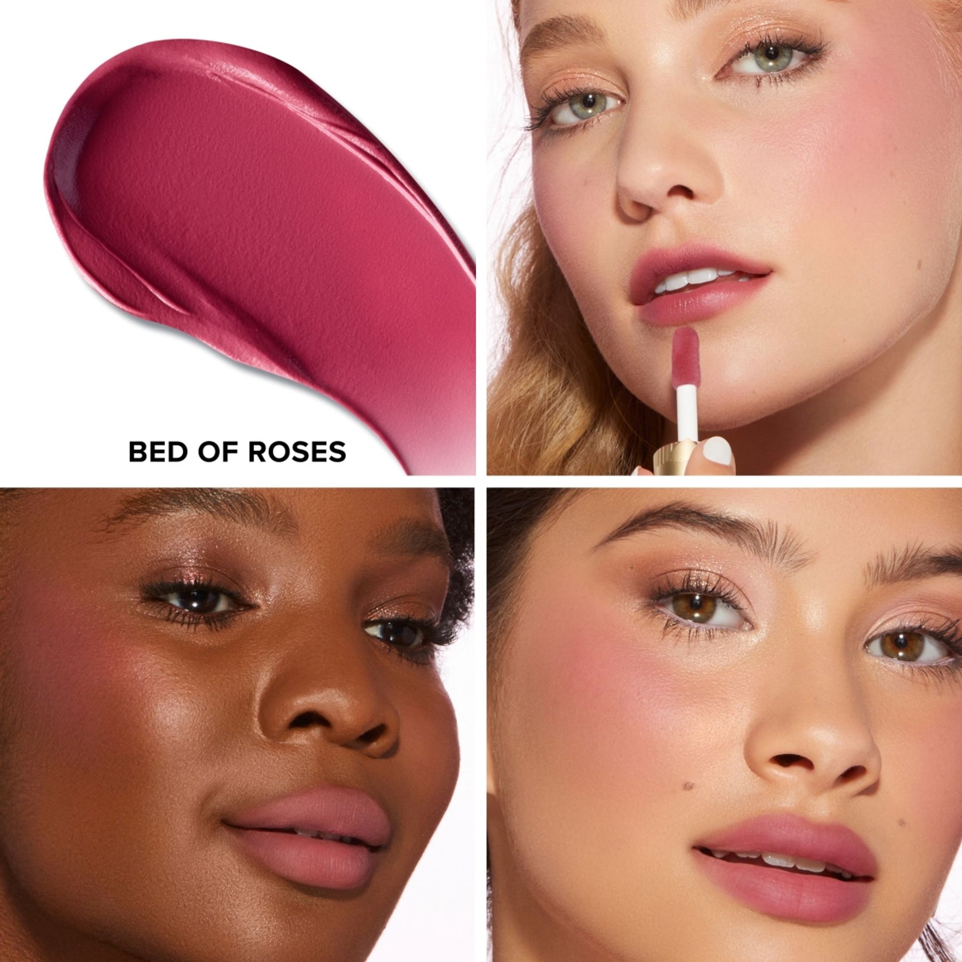 Too Faced Cloud Crushed Whipped Peach Lip & Cheek Color - Bed Of Roses