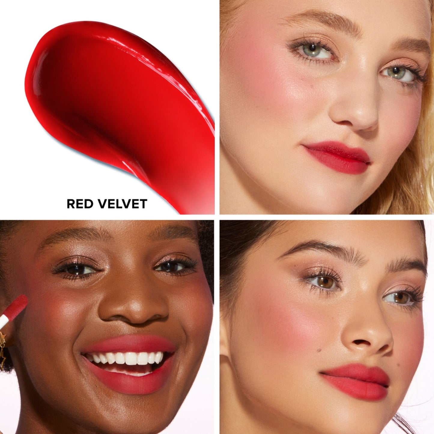 Too Faced Cloud Crushed Whipped Peach Lip & Cheek Color - Red Velvet