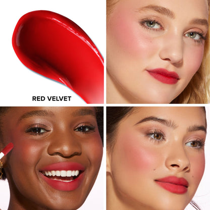 Too Faced Cloud Crushed Whipped Peach Lip & Cheek Color - Red Velvet