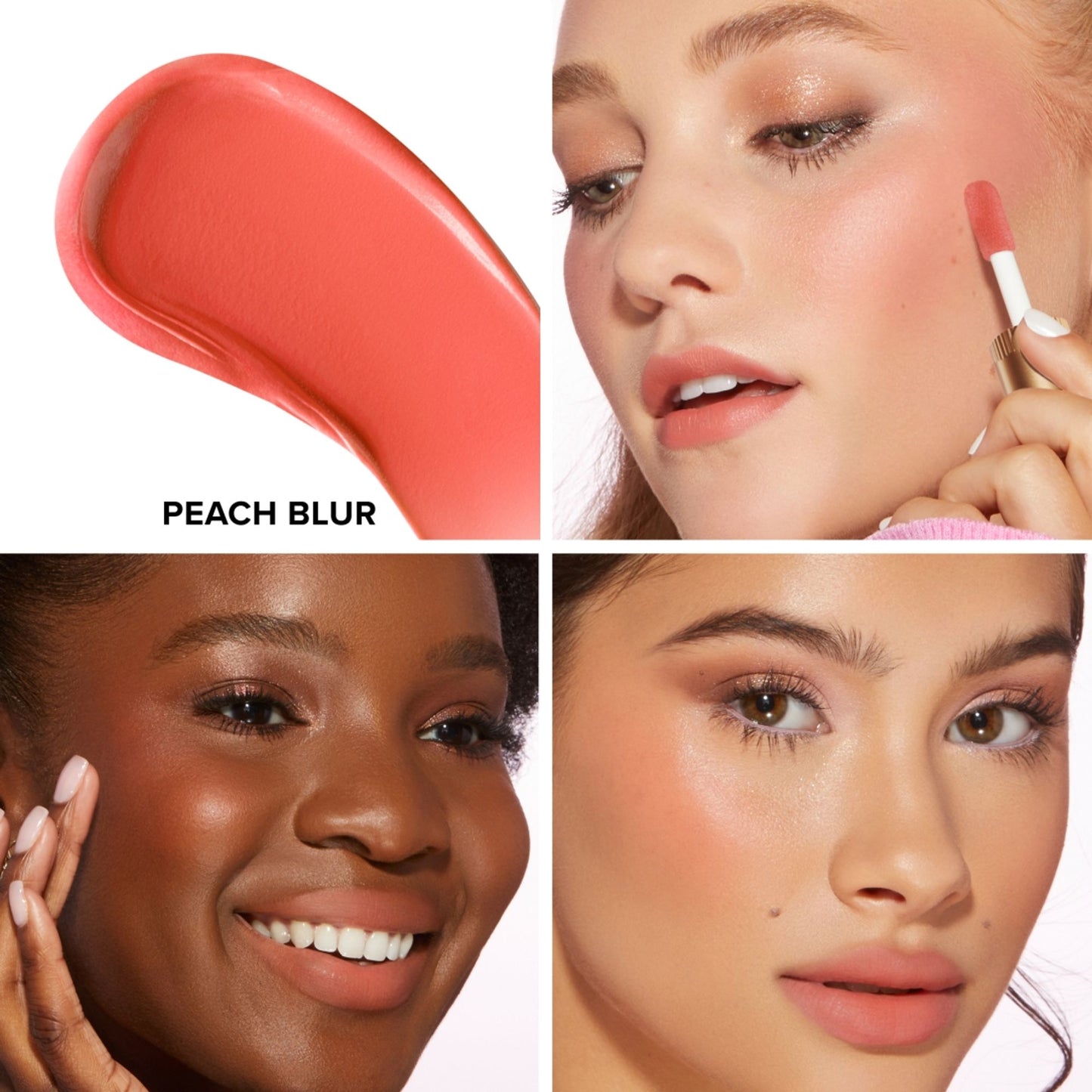 Too Faced Cloud Crushed Whipped Peach Lip & Cheek Color - Peach Blur