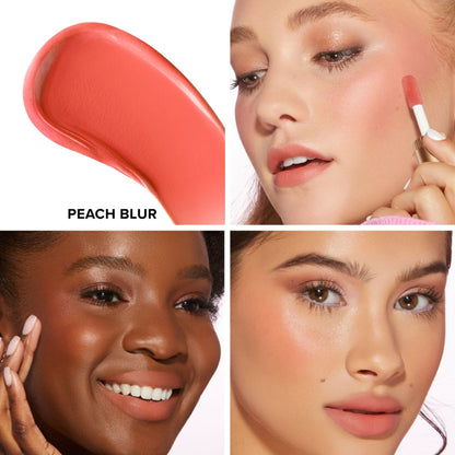 Too Faced Cloud Crushed Whipped Peach Lip & Cheek Color - Peach Blur