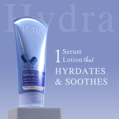 Lotus Herbals Hydra Deep Nourish Serum Lotion