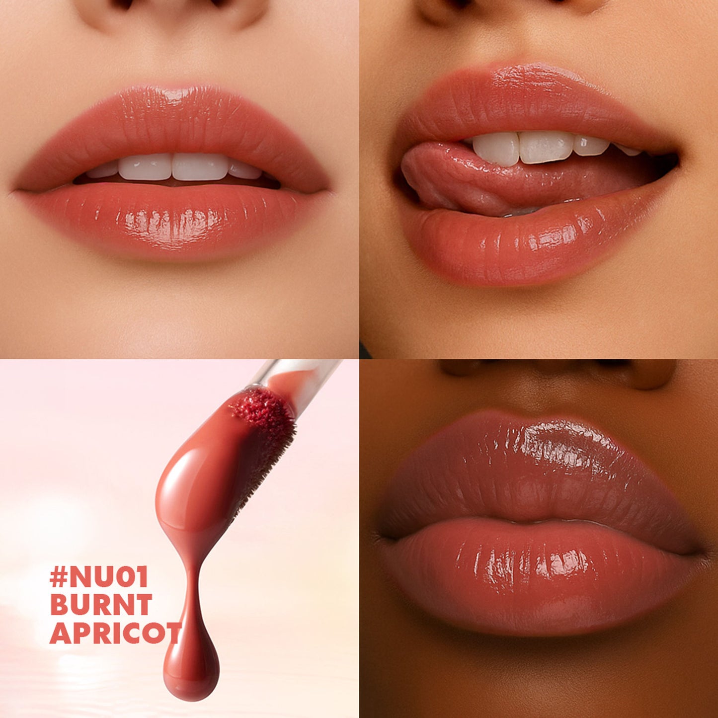 Focallure Lasting Dewy Lipcream - NU01