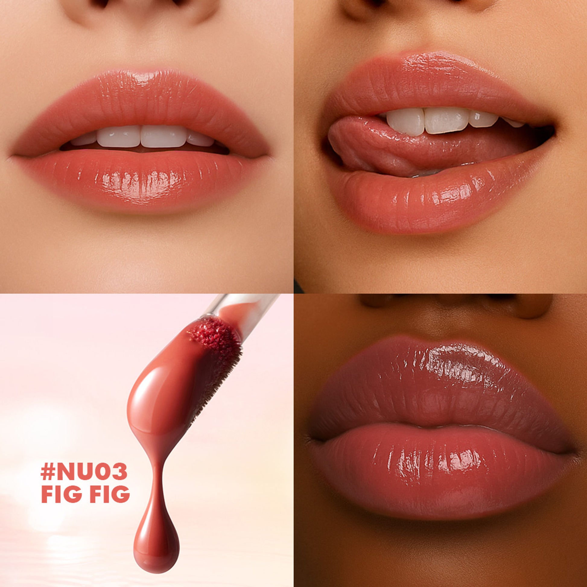 Focallure Lasting Dewy Lipcream - NU03