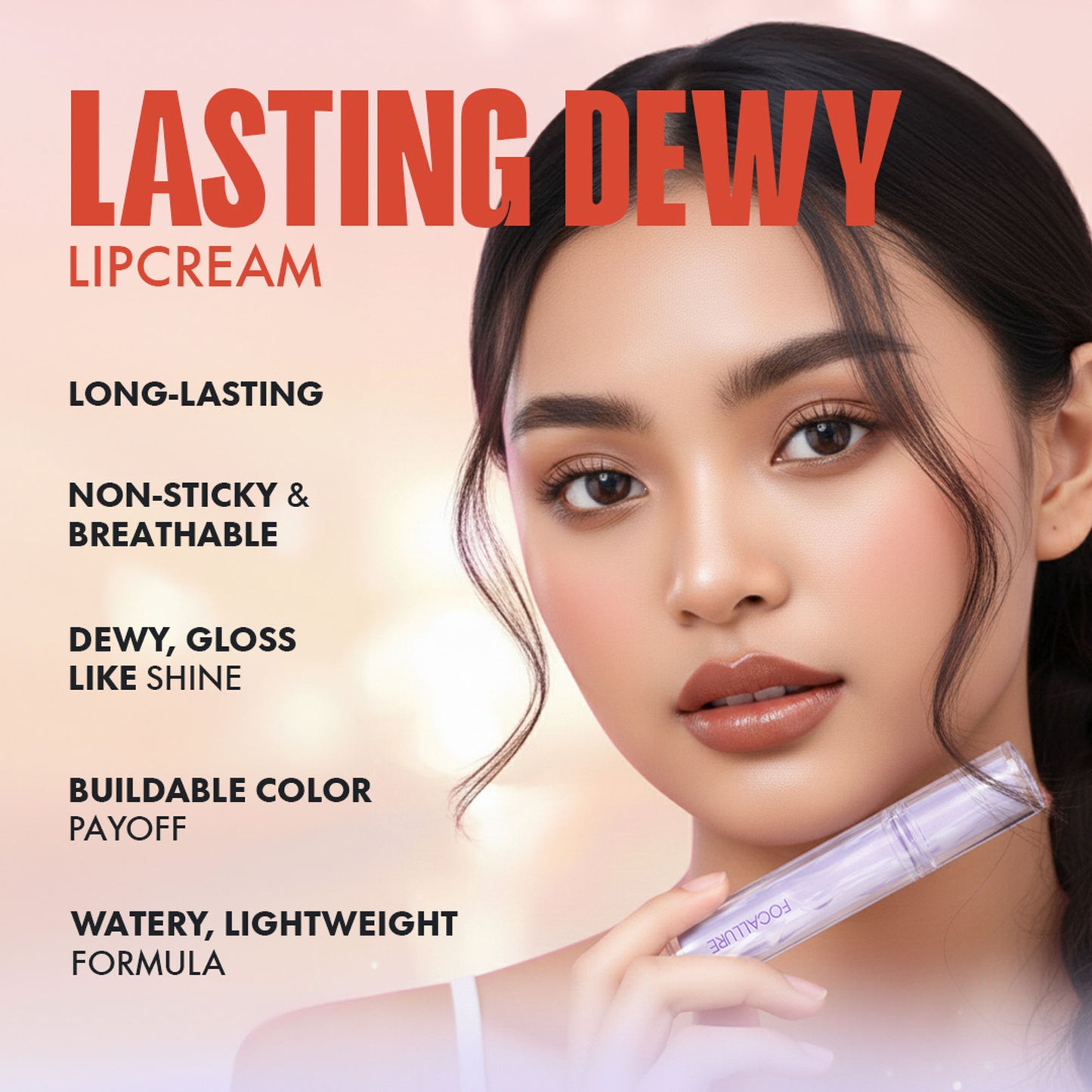 Focallure Lasting Dewy Lipcream - PK02