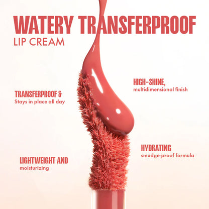 Focallure Watery Transferproof Lip Cream - Pk01 Berry Nude