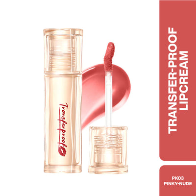 Focallure Watery Transferproof Lip Cream - Hot Pk03 Pinky Nude