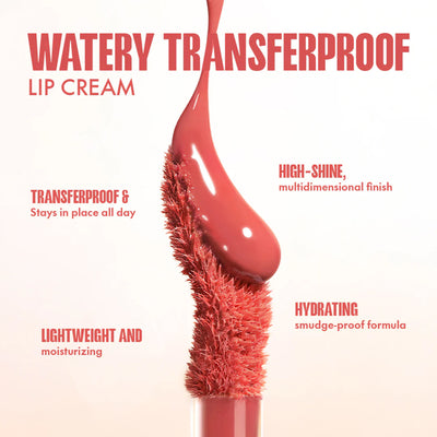 Focallure Watery Transferproof Lip Cream - Hot Pk03 Pinky Nude