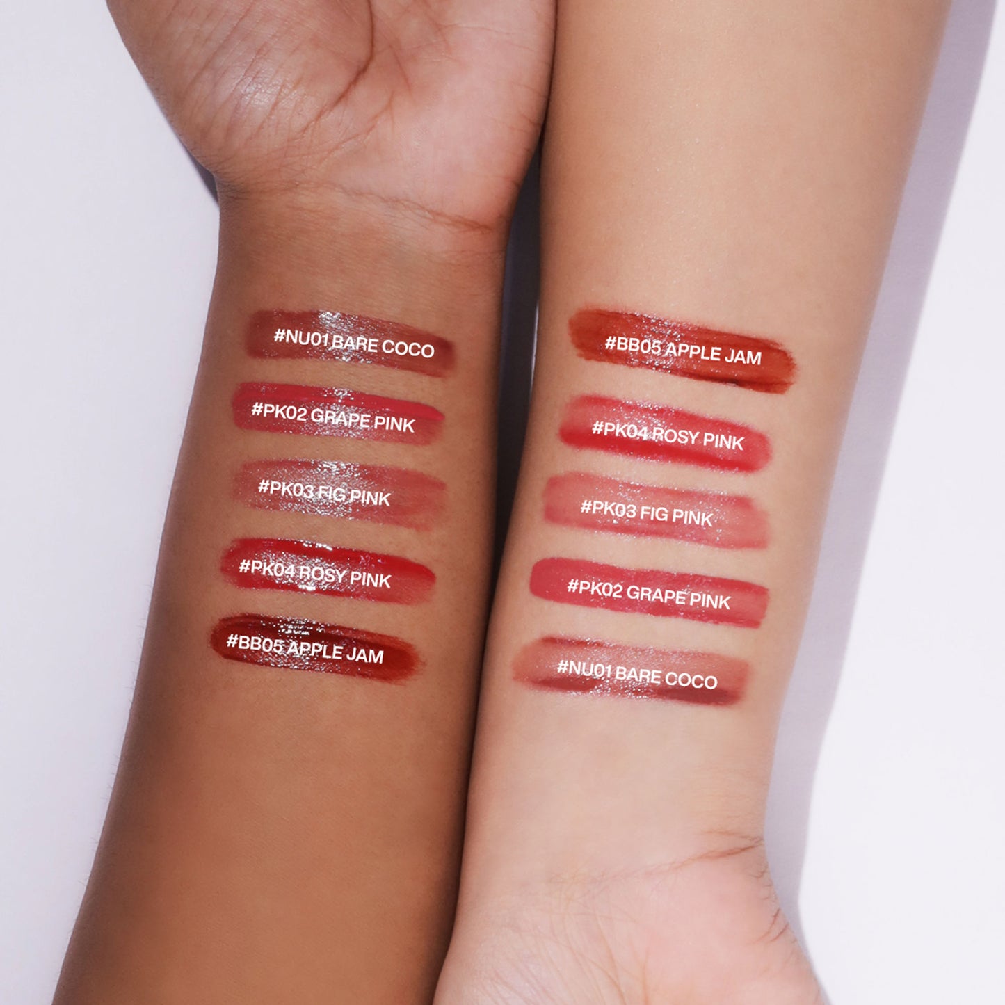 Focallure 3D Mirror Lasting Dewy Lip Tint - Grape Pink
