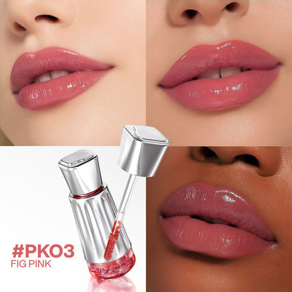 Focallure 3D Mirror Lasting Dewy Lip Tint - Fig Pink