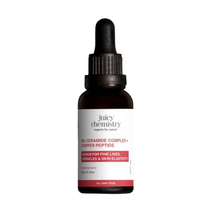 Juicy Chemistry 3% Ceramide Complex + Copper Peptide Face Serum