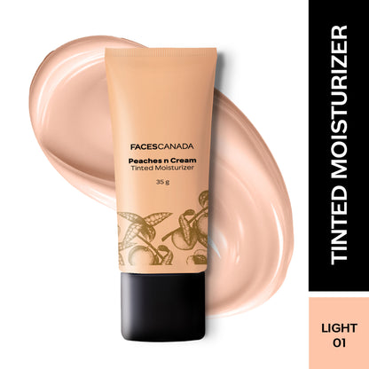 Faces Canada Peaches N Cream Tinted Moisturizer - Light 01