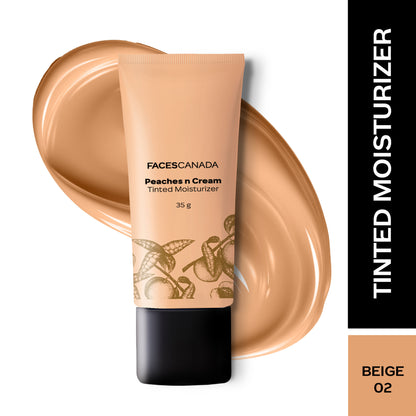 Faces Canada Peaches N Cream Tinted Moisturizer - Beige 02