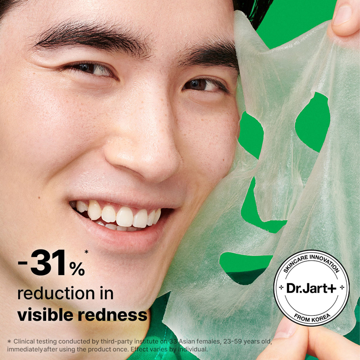 Dr.Jart+ Cicapair Intensive Soothing Repair Serum Mask With Centella Asiatica – Korean Sheet Mask
