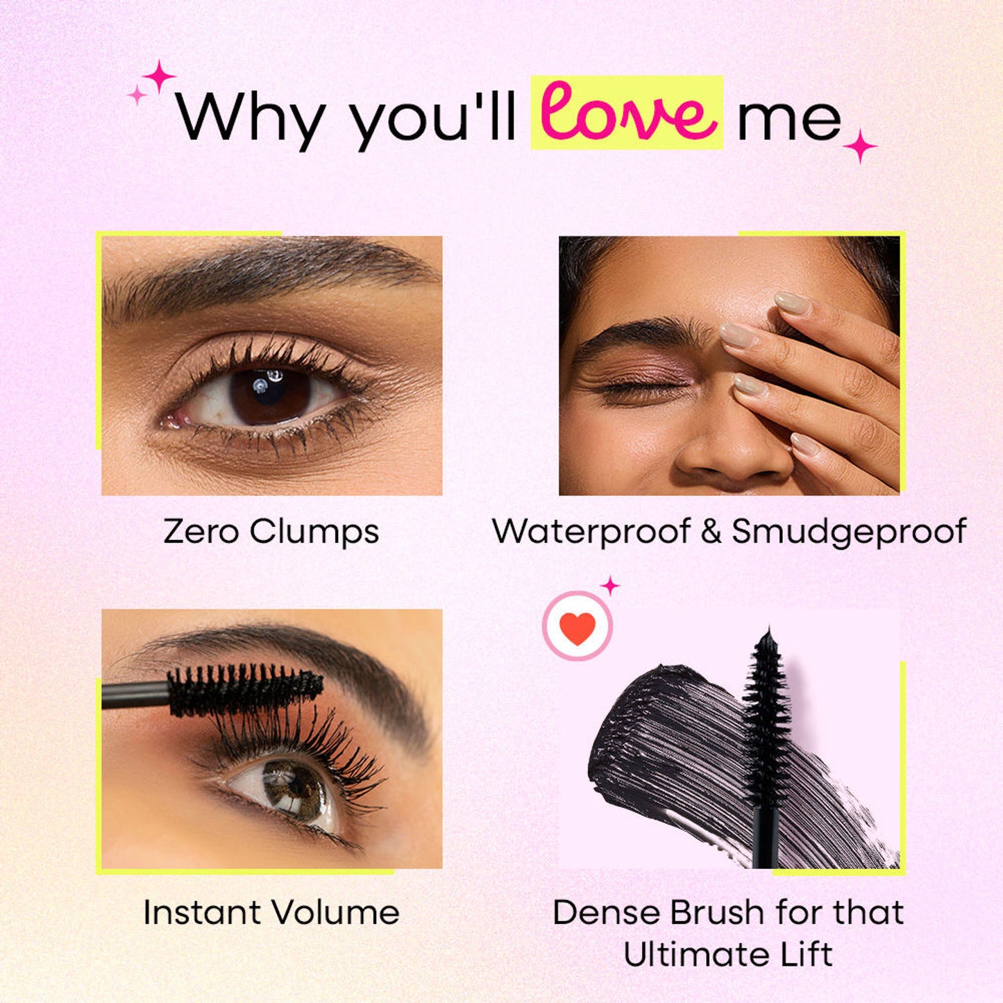 Nykaa Cosmetics Lash Talk Volumizing Mascara - Super Sizer