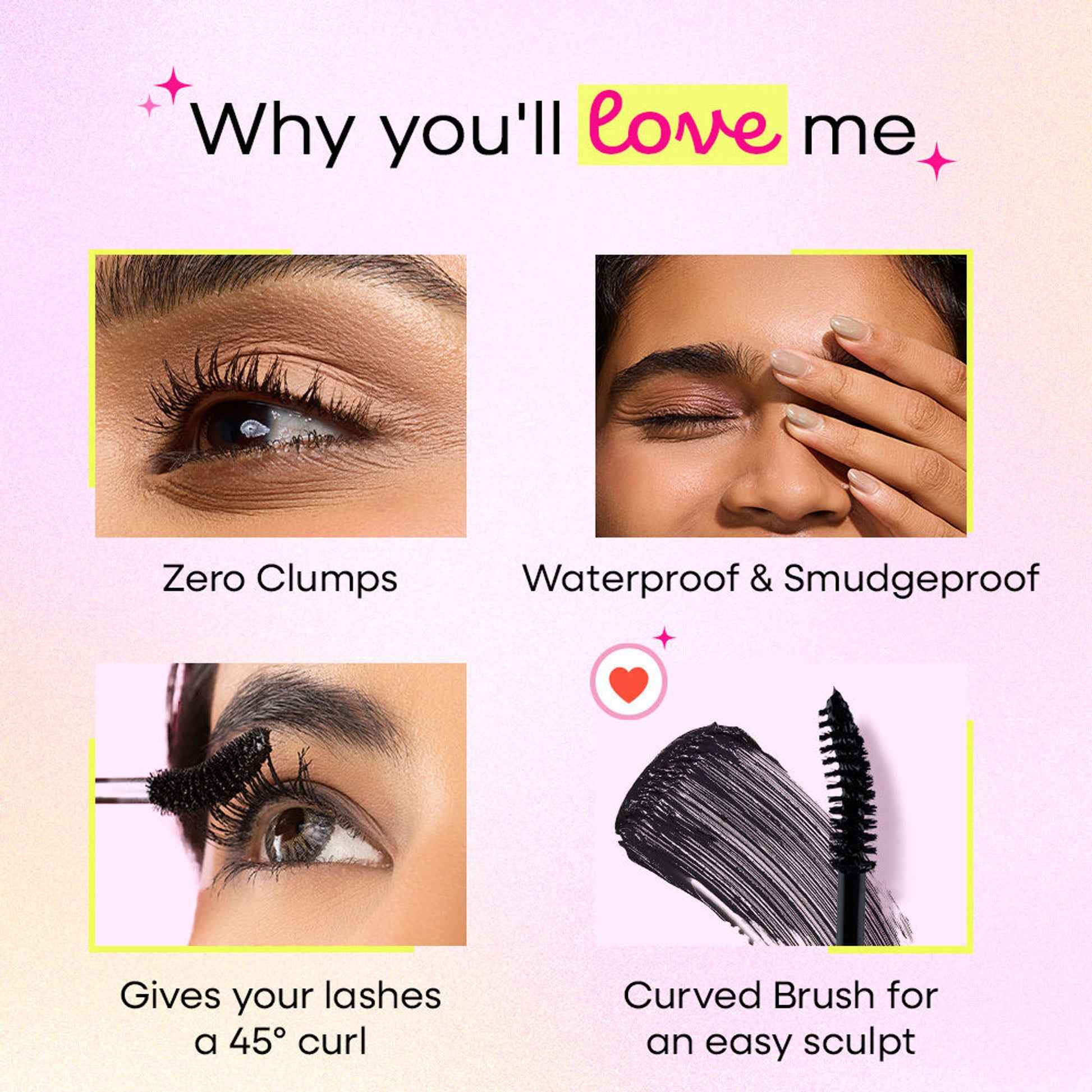 Nykaa Cosmetics Lash Talk Volumizing Mascara - Curl Power