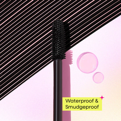 Nykaa Black Magic Waterproof & Smudgeproof Mascara - Extreme Black